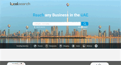 Desktop Screenshot of localsearch.ae