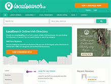 Tablet Screenshot of localsearch.ie